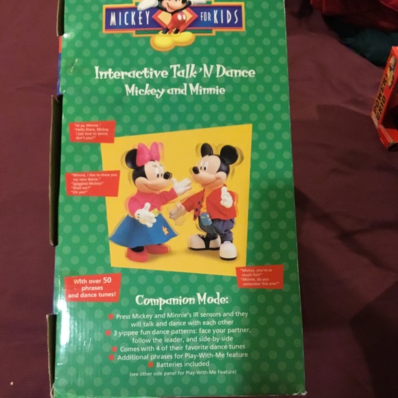 Disney Interactive Talk & Dance Mickey & Minnie, NIB, approx 15” figures, rare - Picture 4 of 7